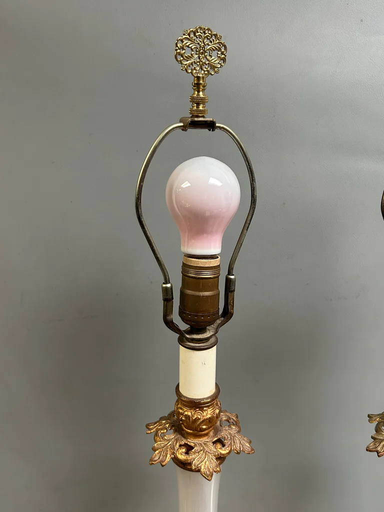 Venetian Style Art Glass Lamps - image 6 of 6
