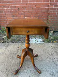 One Drawer Drop Leaf End Table  - thumbnail 1 of 5