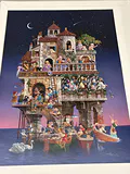 James C. Christensen Whimsical Lithograph, Signed W/COA - thumbnail 4 of 9