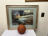 Melting Snow Landscape Watercolor Painting - thumbnail 2 of 3