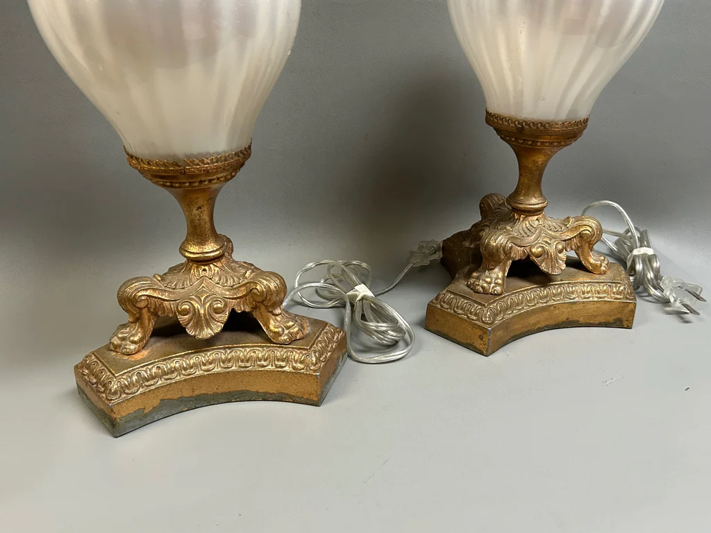 Venetian Style Art Glass Lamps - image 5 of 6