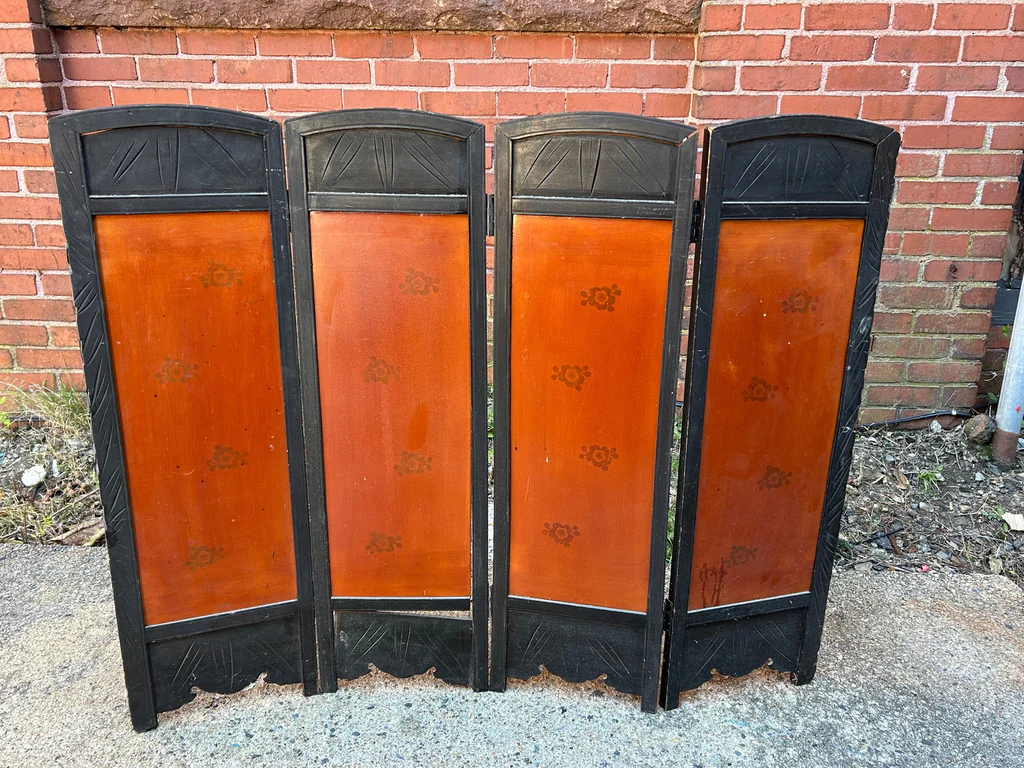 Asian Lacquered Divider - image 4 of 4