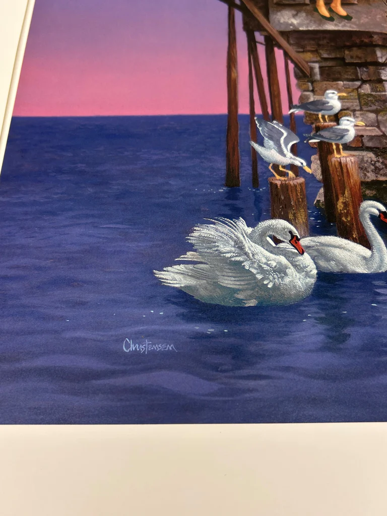 James C. Christensen Whimsical Lithograph, Signed W/COA  - image 6 of 9