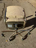 Mid-Century Upholstered Swivel Chair Made in Canada - thumbnail 6 of 6
