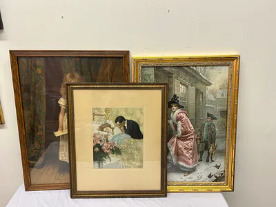 A Group of Three Art Lithographs - Image 1 of 5