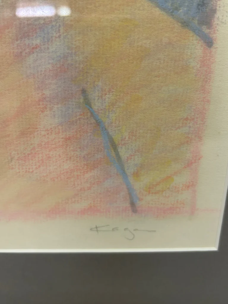 Pastel Portrait Drawings of Women Signed  - image 2 of 6