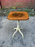 Hitchcock Stenciled Candle Stand  - thumbnail 1 of 6