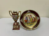 Royal Vienna Porcelain Ewer and Plate  - thumbnail 1 of 6