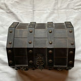 Norleans Japan Decorative Wooden Chest with Metal Hardware - thumbnail 6 of 6