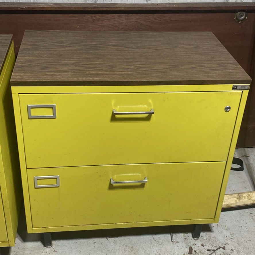 Jefsteel Two-Drawer Metal Filing Cabinets - image 1 of 10