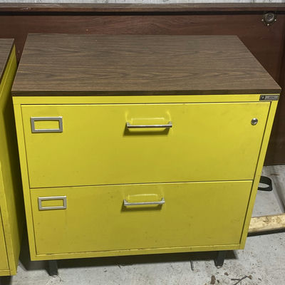 Jefsteel Two-Drawer Metal Filing Cabinets - Image 1 of 10