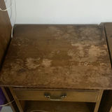 Wood Bedroom Furniture Set with Dressers, Mirror, and Nightstands - thumbnail 5 of 12