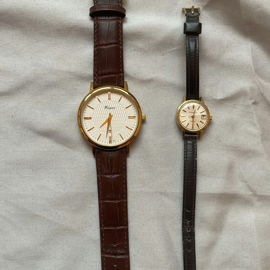 Wangquan and Eterna-Matic Sahida Wristwatch - image 1 of 5