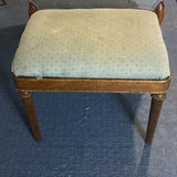 Blue Arm Chair W Footrest - thumbnail 2 of 8