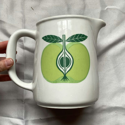 1960’s Arabia Finland Pomona Pitcher - Image 1 of 4