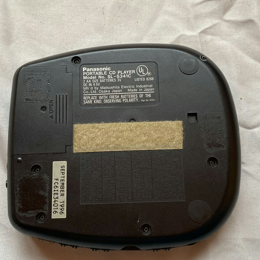 Panasonic SL-S341C Car and Portable CD Player - image 2 of 3