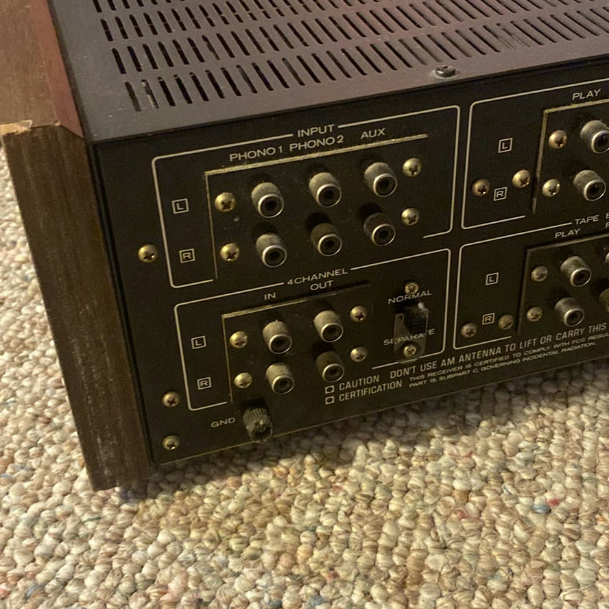 Kenwood KR-7400 Solid State AM/FM Stereo Receiver - image 4 of 5
