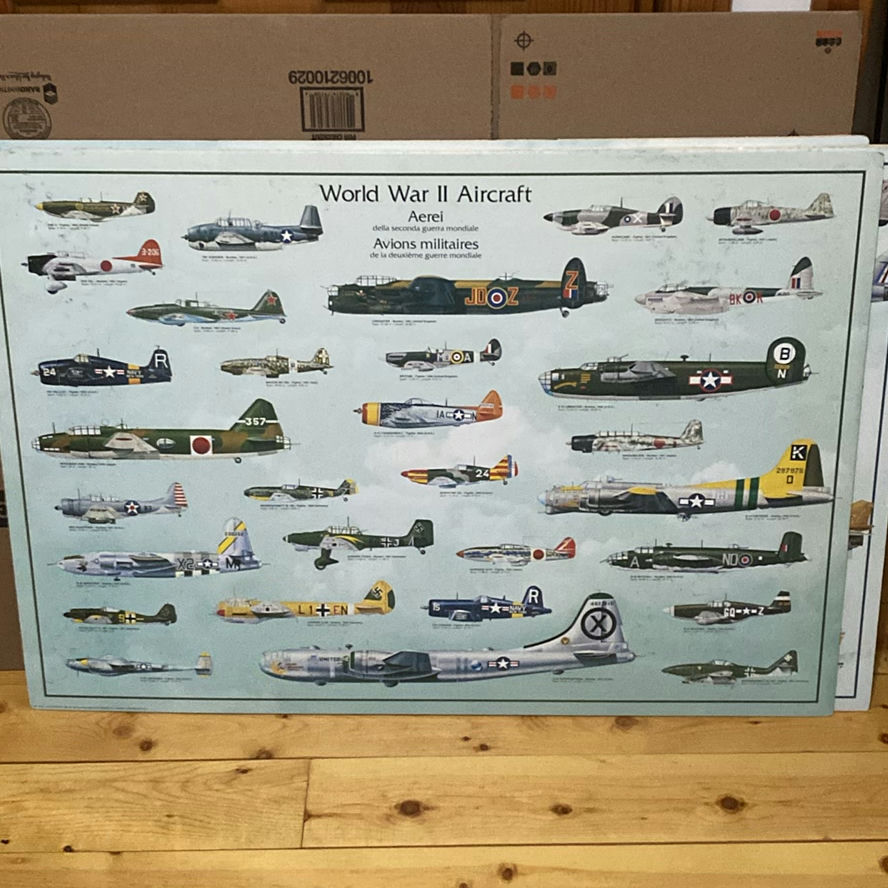 Military Aircraft Illustrated Posters Collection - image 1 of 4