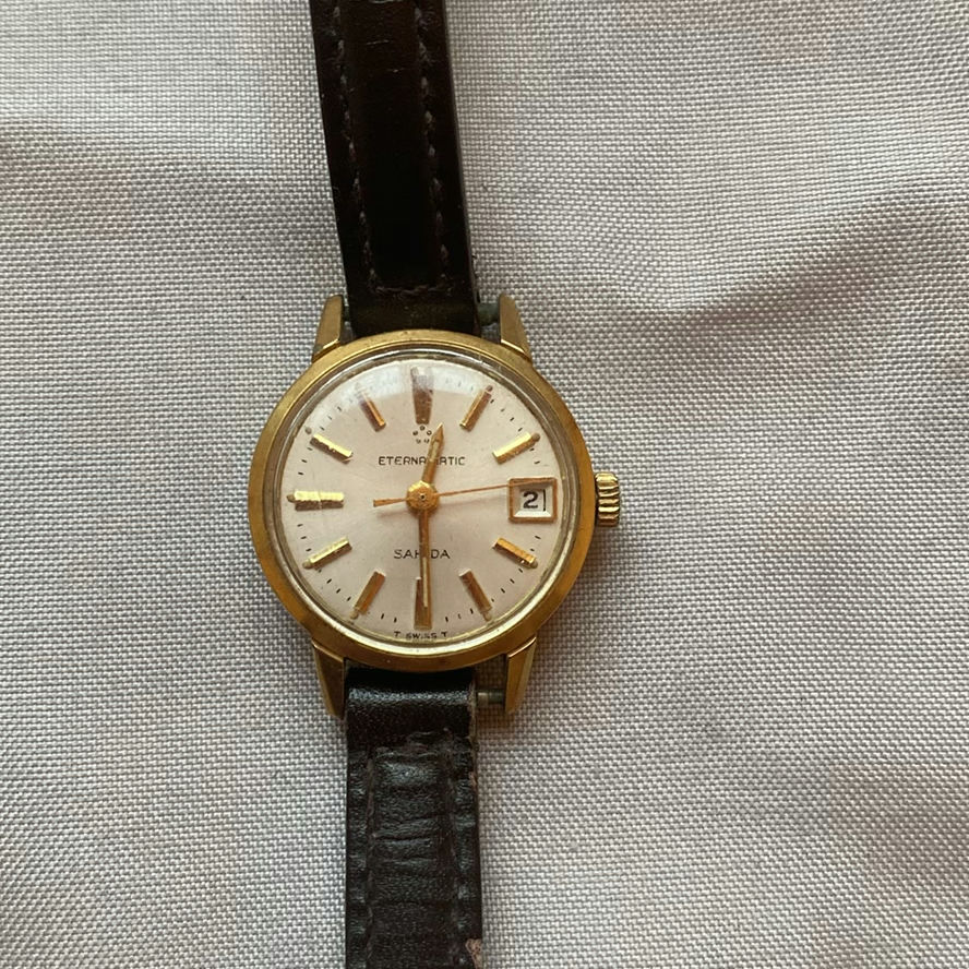 Wangquan and Eterna-Matic Sahida Wristwatch - image 3 of 5