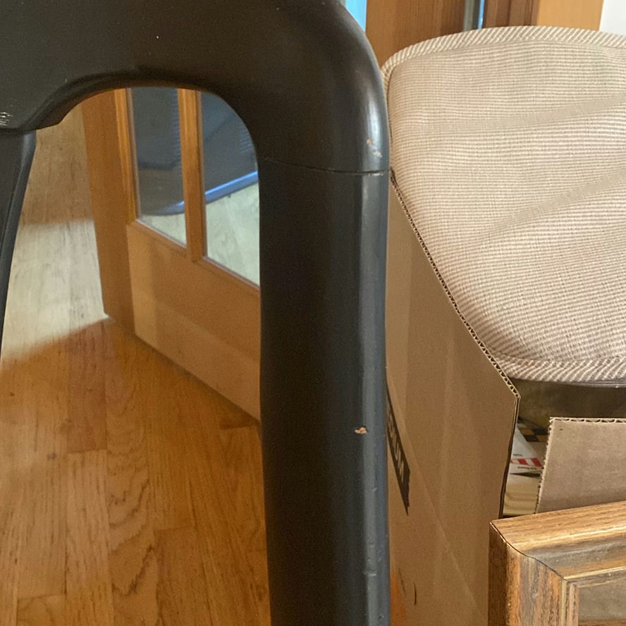 Black Wood Chair - image 3 of 5