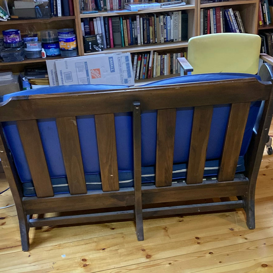 Ethan Allen Upholstered Loveseat - image 7 of 10