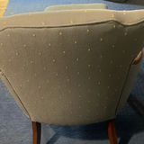 Blue Arm Chair W Footrest - thumbnail 7 of 8