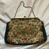 Tapestry Handbag with Chain Strap - thumbnail 2 of 3