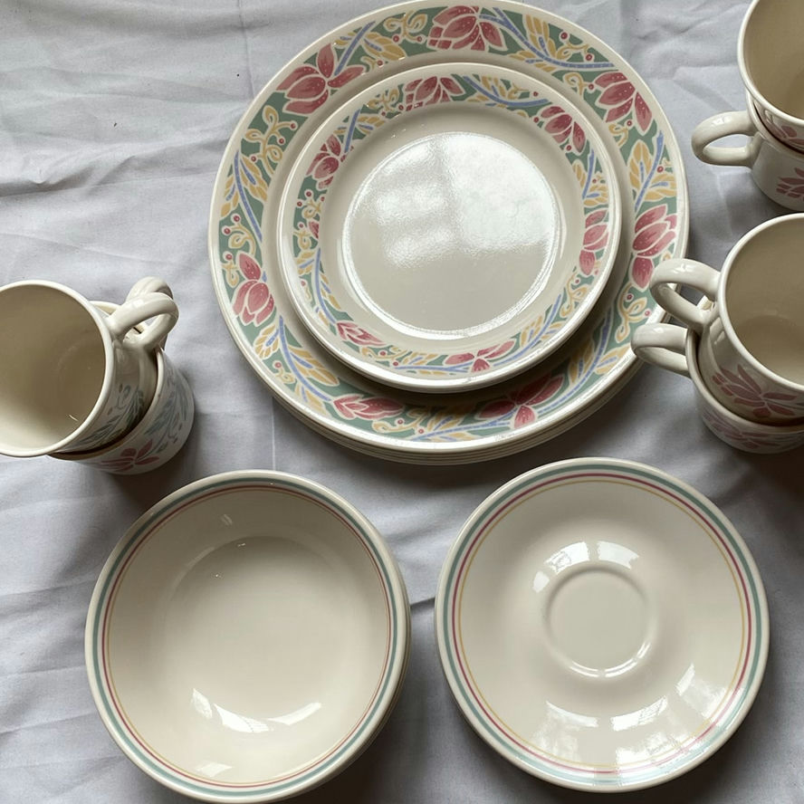 Corelle Patterned Dish Set - image 3 of 4