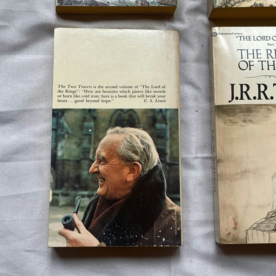 J.R.R. Tolkien Four-Book Paperback Set With Gold leaf Slipcase - image 6 of 6