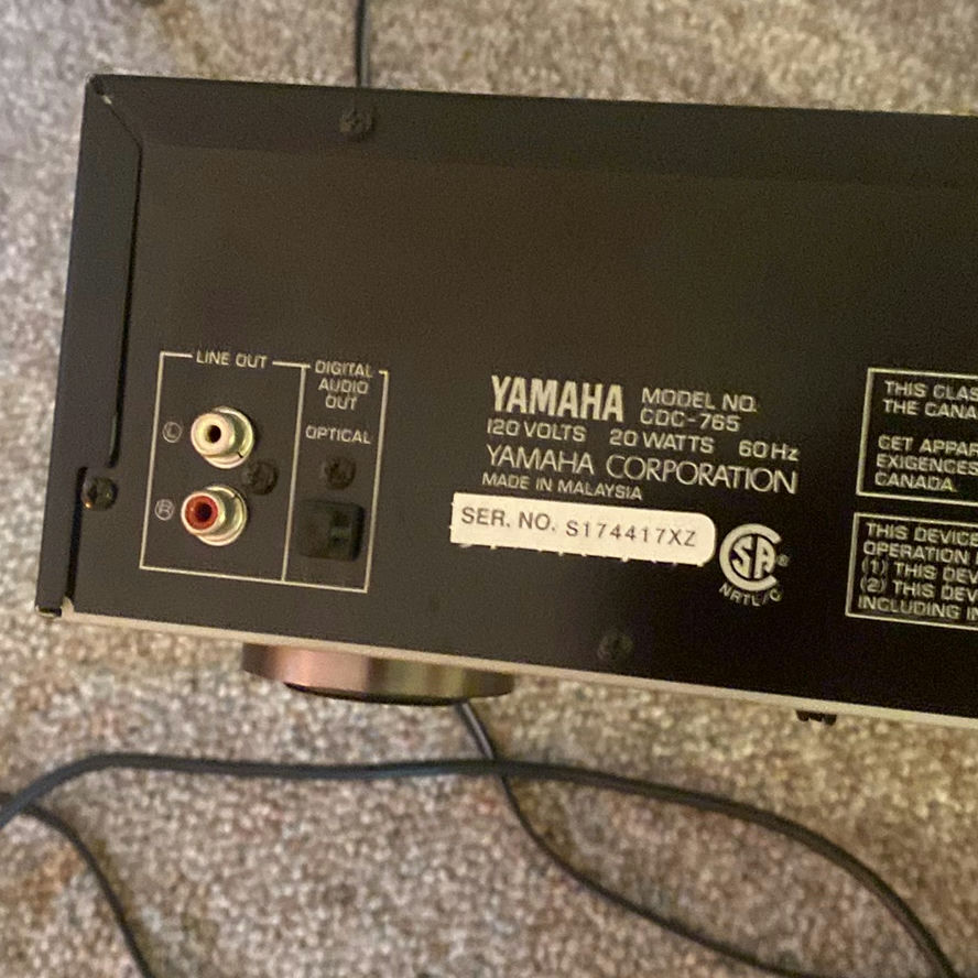 Yamaha CDC-765 Compact Disc Player - image 4 of 6