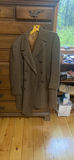 GGG Clothes B.B. Llorrys Double-Breasted Tweed Overcoat - thumbnail 1 of 4