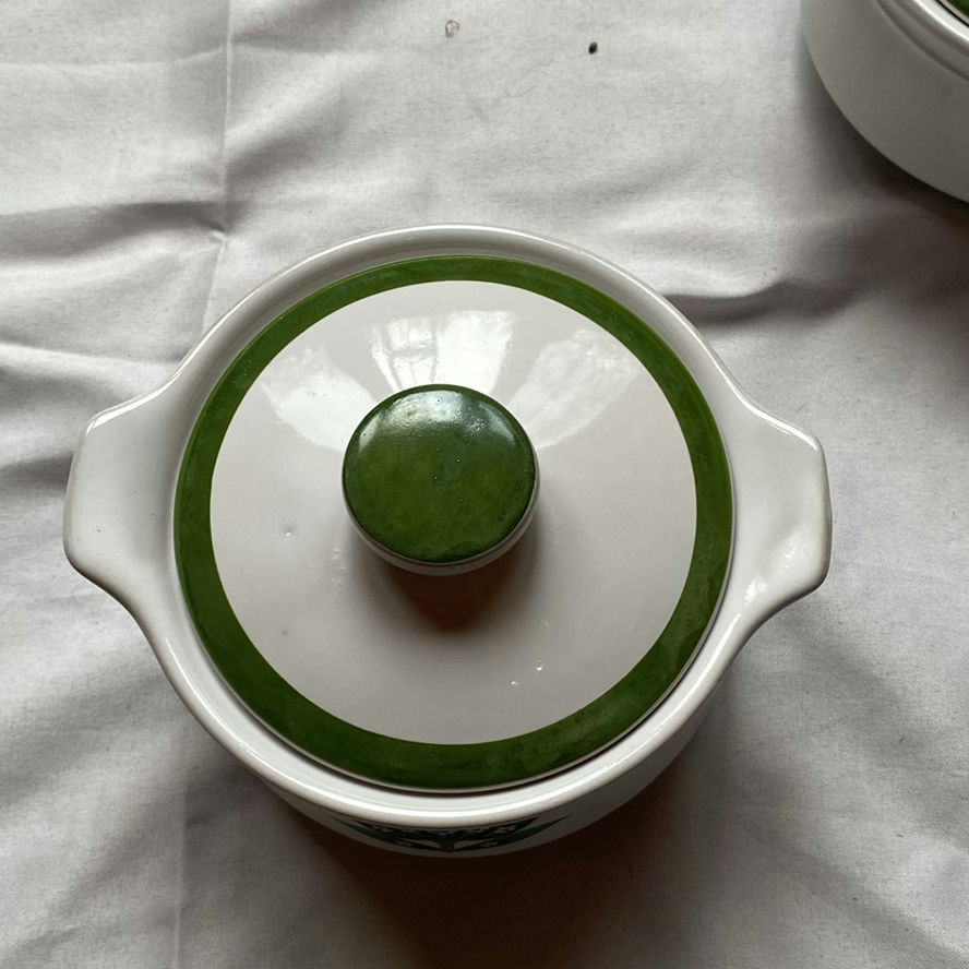 Two Flair by JG Ceramic Lidded Casserole Dishes - image 2 of 4