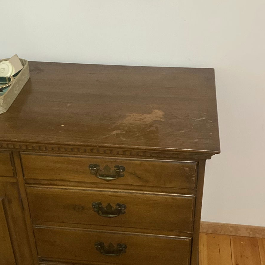 Wood Bedroom Furniture Set with Dressers, Mirror, and Nightstands - image 7 of 12