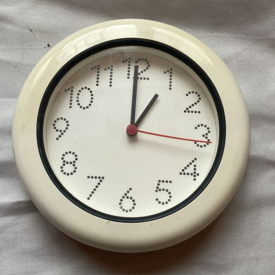 Retro Wall Clock - image 1 of 2