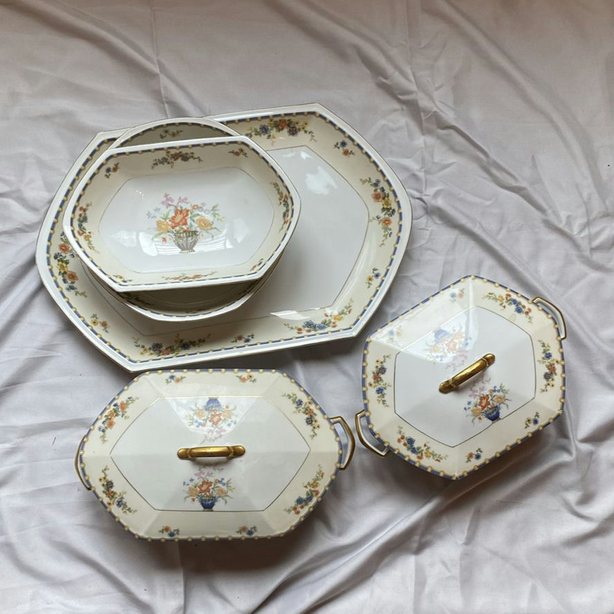 MZ Altrohlau CMR Czechoslovakia Serving Set - image 1 of 9