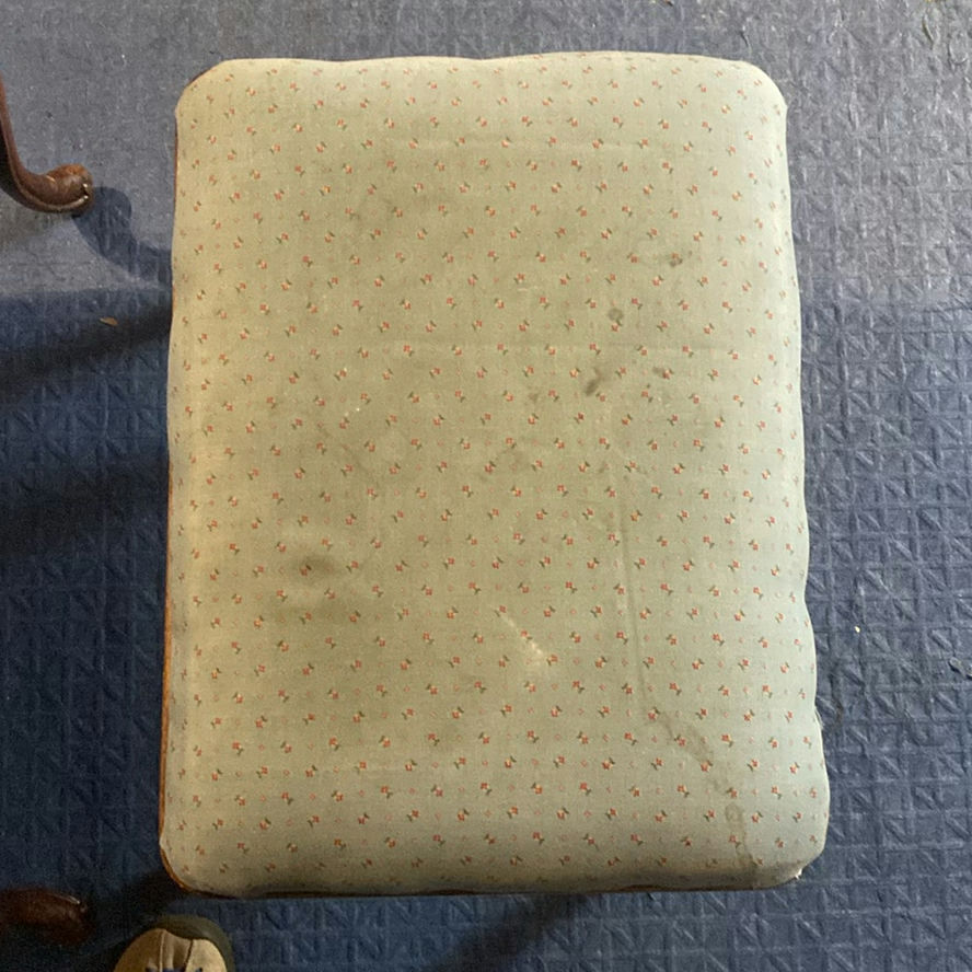 Blue Arm Chair W Footrest - image 8 of 8