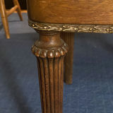 Blue Arm Chair W Footrest - thumbnail 3 of 8