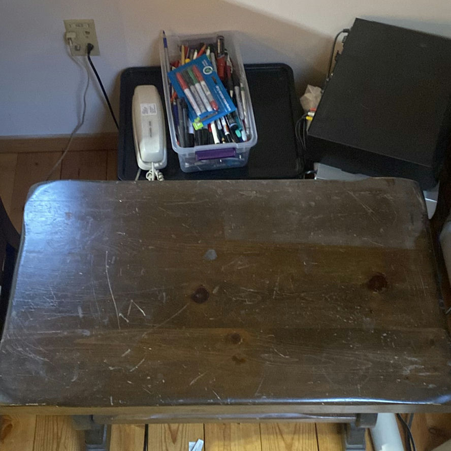 Wood Table - image 2 of 4
