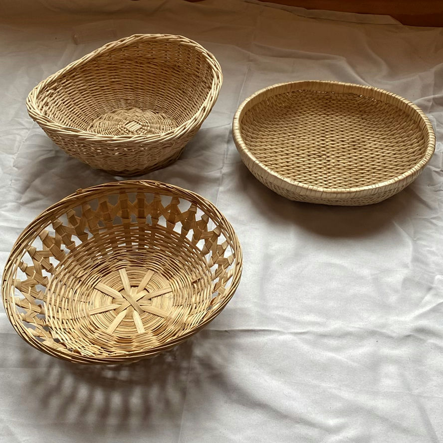 Assorted Woven Wicker Baskets - image 1 of 3