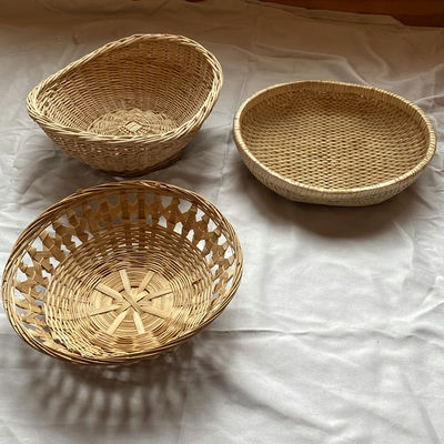 Assorted Woven Wicker Baskets - Image 1 of 3