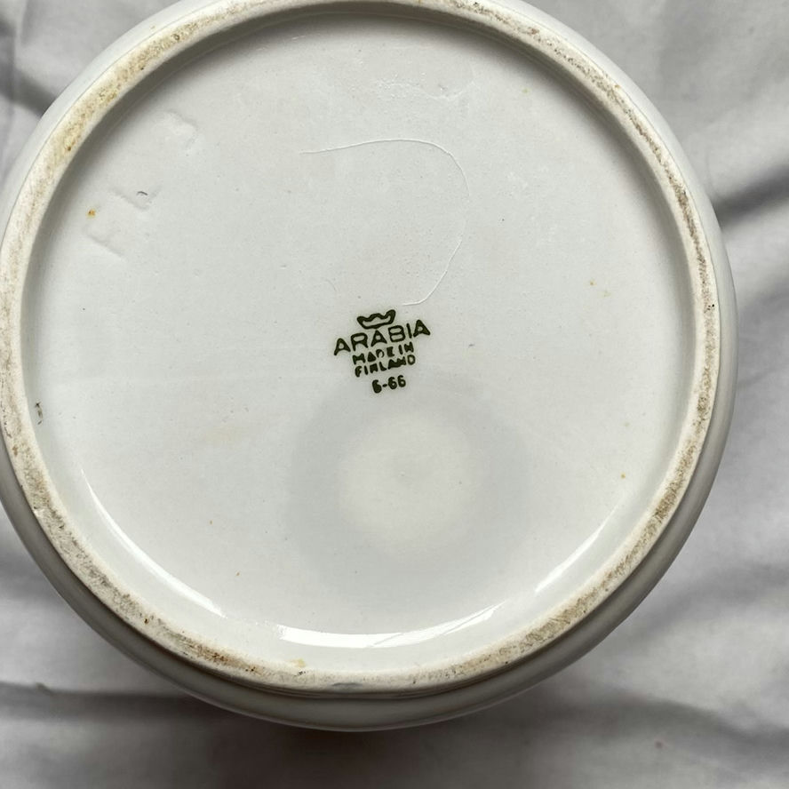 1960’s Arabia Finland Pomona Pitcher - image 2 of 4