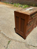 Antique Marble Top Commode  - thumbnail 3 of 10