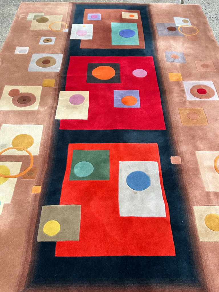 MCM Art Deco Rug  - image 6 of 9