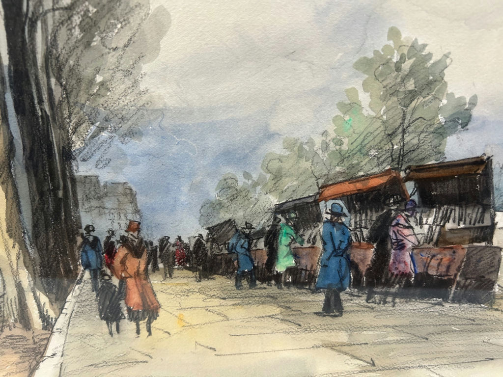 Signed Impressionist Art Lithographs - image 11 of 13