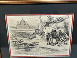 Harpers Weekly Page "The Priest and The Children"  - thumbnail 3 of 11