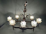 Brass Chandelier Hanging - thumbnail 5 of 12