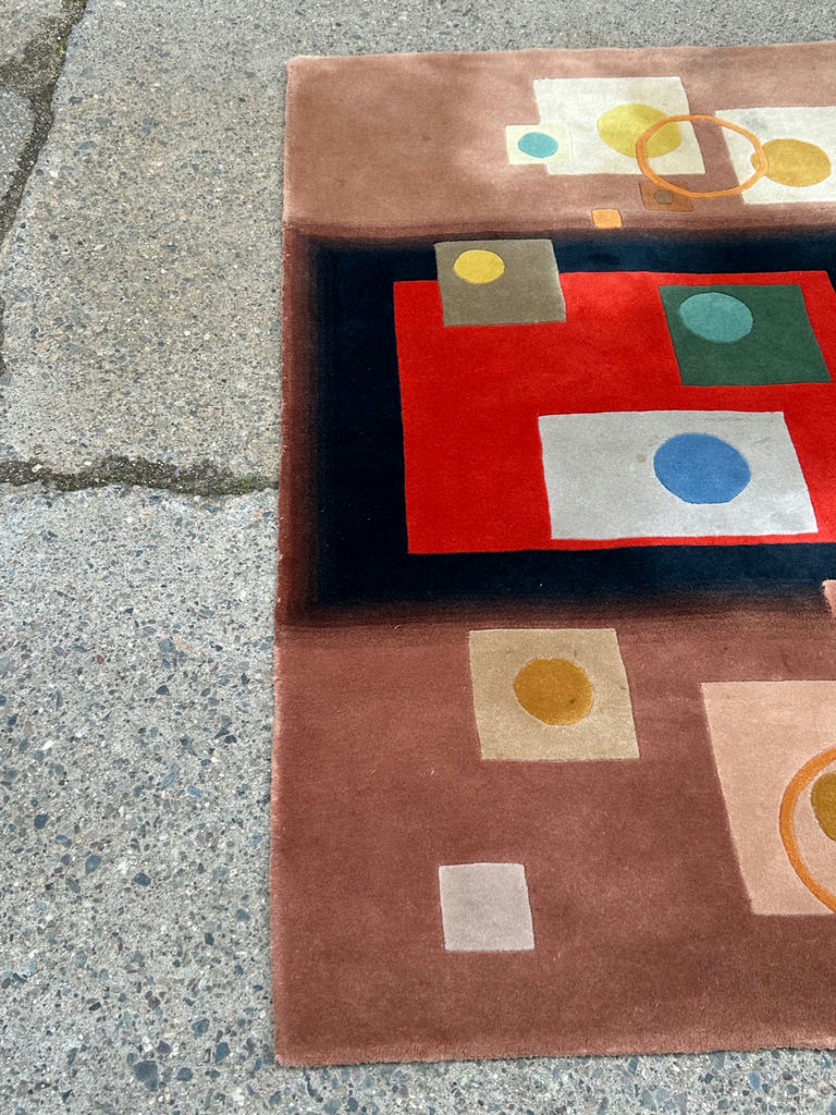 MCM Art Deco Rug  - image 5 of 9