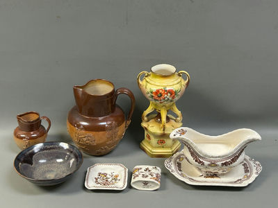 Misc Porcelain and Pottery Items - Image 1 of 11