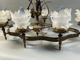 Brass Chandelier Hanging  - thumbnail 11 of 12