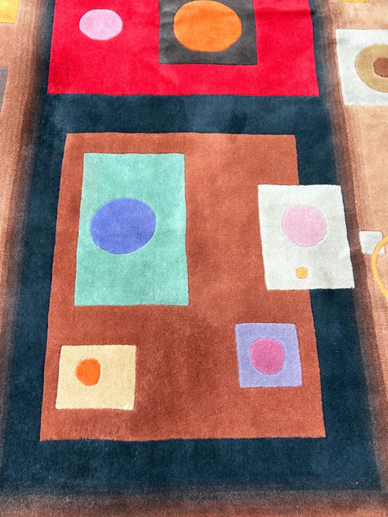 MCM Art Deco Rug  - image 7 of 9